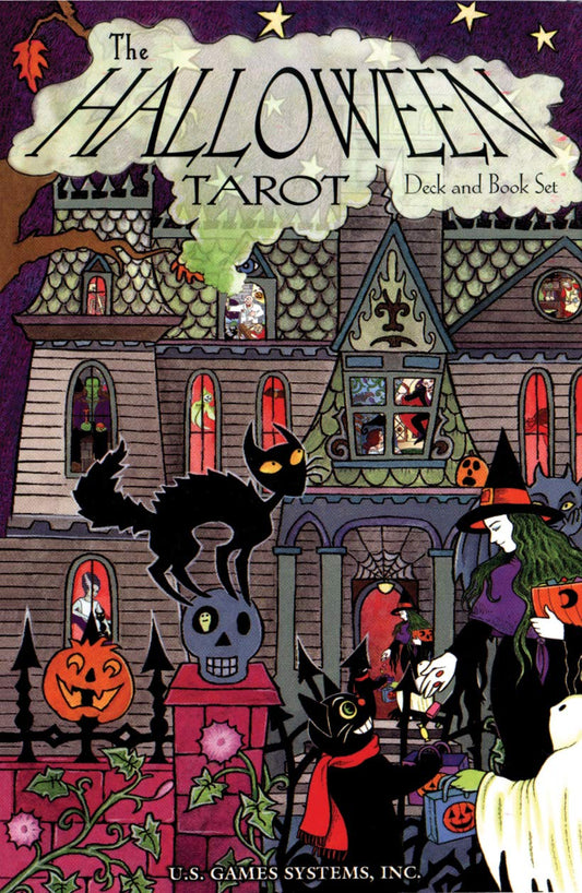 The Halloween Tarot Deck and Book Set