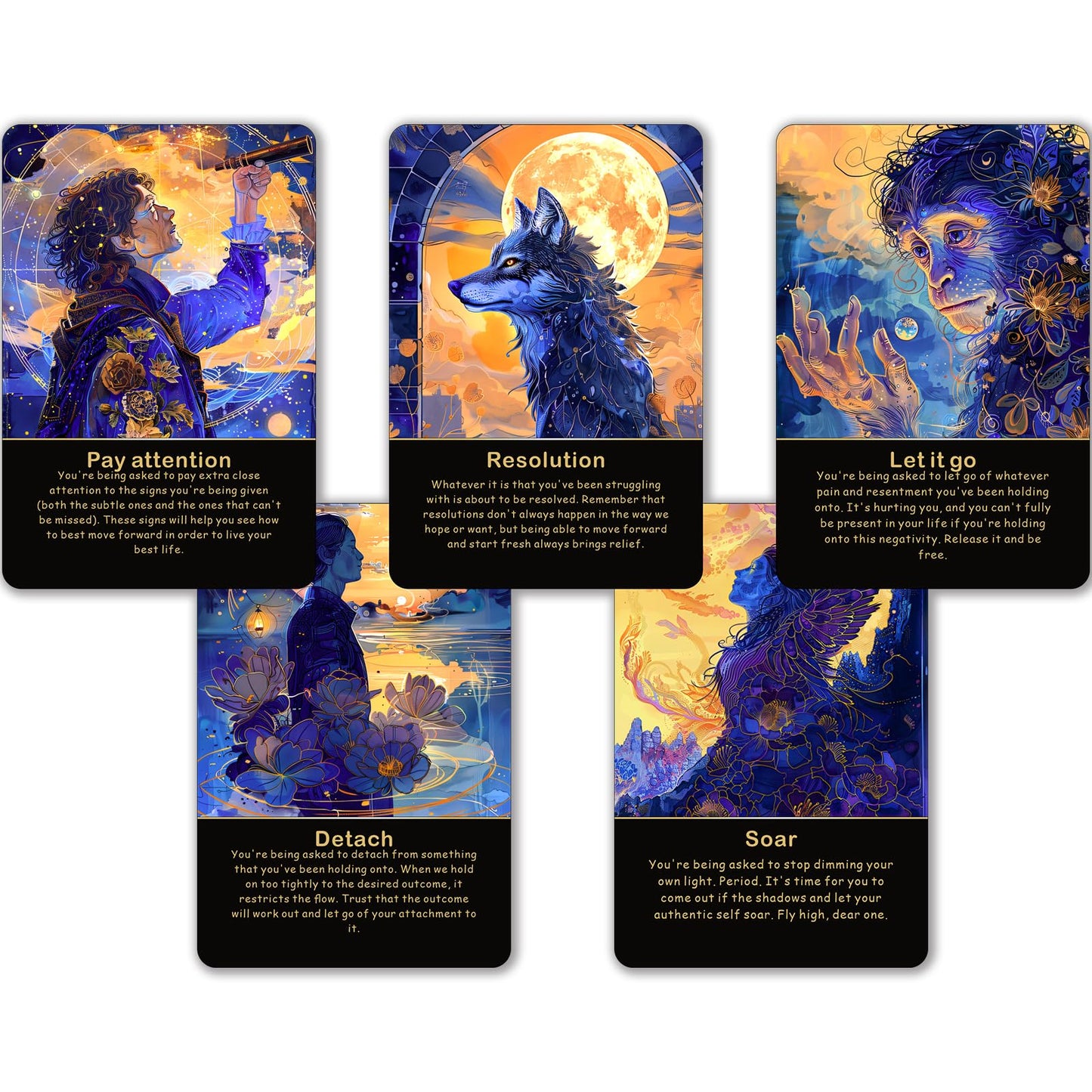 Akashic Oracle Cards, Oracle Cards and tarot cards for Beginners, Energy Healing Oracle Cards, 75 Oracle Cards to Reveal Soul's Truth, Clear Karmic Influences.